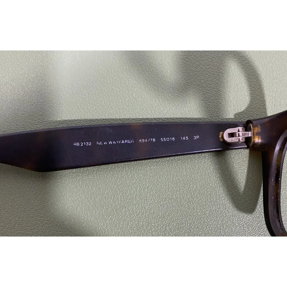 Ray-Ban New Wayfarer RB2132 894/76 55-18-145 Tortoise Eyeglasses Only Frame